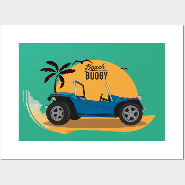 Beach Buggy Wall Art by AutomotiveArt